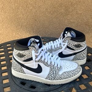 Jordan 1 White Cement